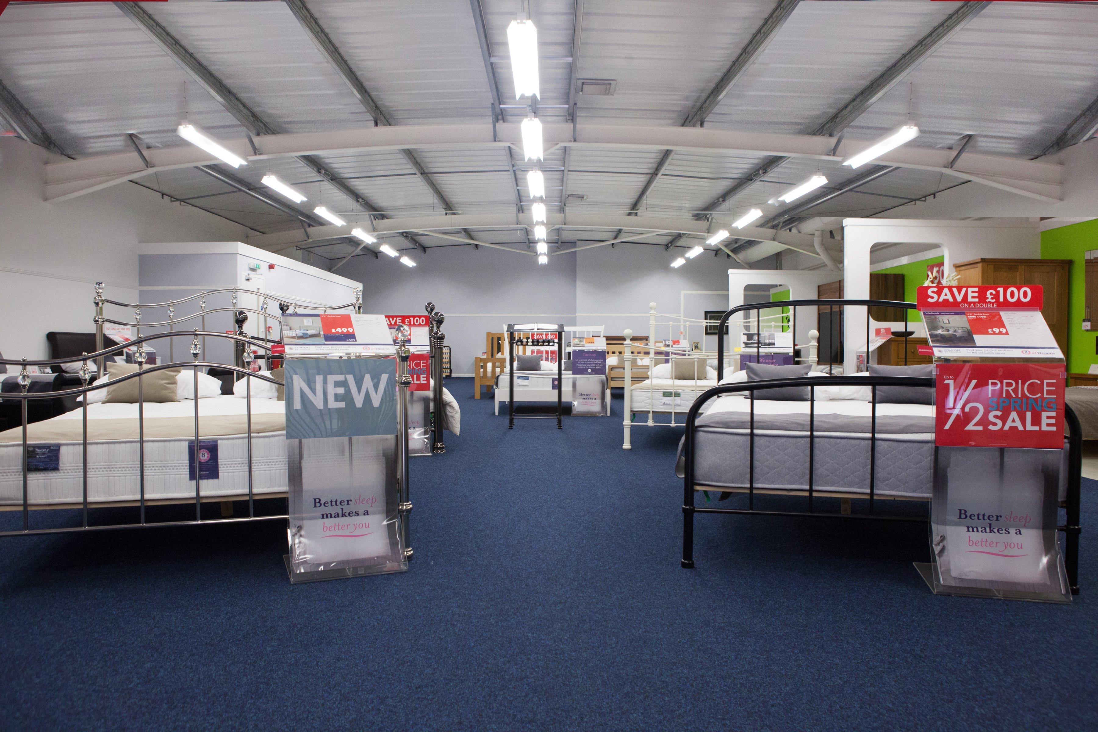 Dreams Store in Fareham Beds, Mattresses & Furniture Dreams